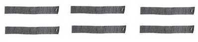 Allen Knit Gun Sock Gray Soft 52" 6 Pack 13160-img-0