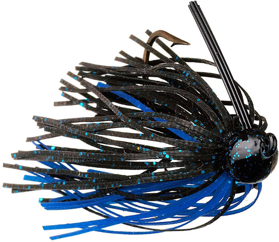 Strike King Lures Bitsy Bug Mini Jig Freshwater 1/8 oz Blue/Black Package of