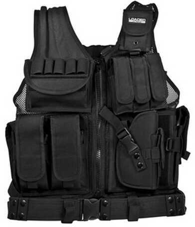 Barska Loaded Gear VX-200 Tactical Right Hand Vest - Black