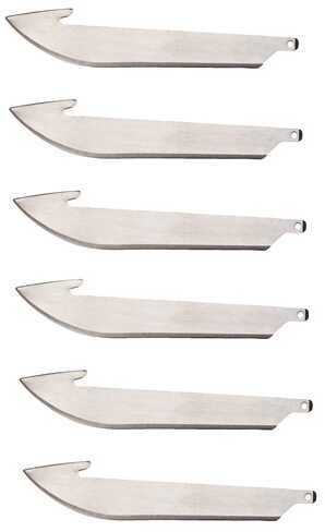 Outdoor Edge 3.5" Replacement BLADES 6-Pack Clam Pack