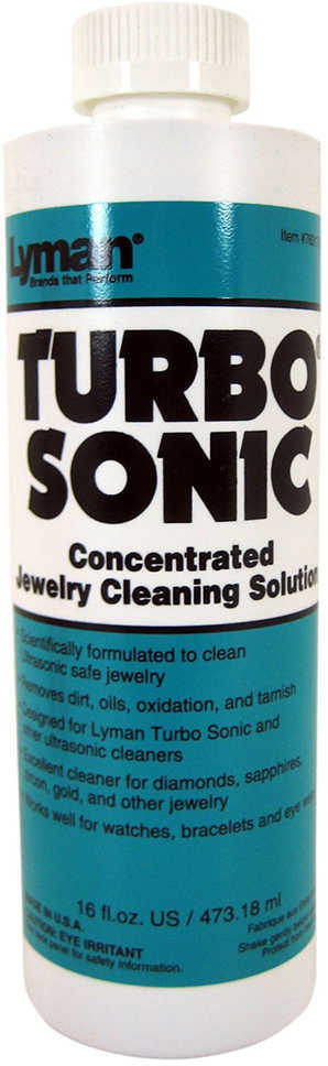 Lyman Turbo Sonic Jewerly Cleaning Solution Concentrate 16 Fl Oz