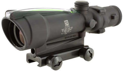 Trijicon 100161 ACOG 3.5x 35mm Obj 28.9 ft @ 100 yds FOV Black Matte Finish Dual Illuminated Crosshair 308 Ballistic Gre