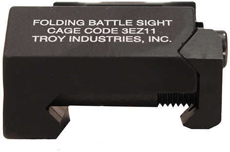 AR-15 Troy Industries Rear Folding Battle Sight Black