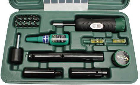 Weaver Deluxe Scope Mounting Kit Tool Black/Green 849721