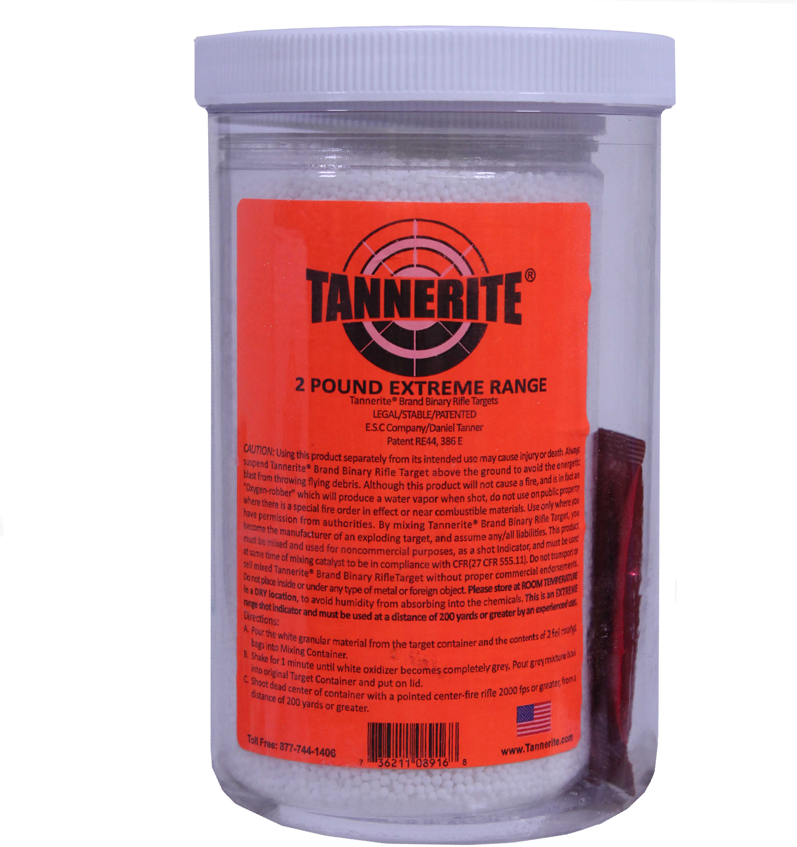 Tannerite Brick Target 2 Pounds 6 Pack 2ET
