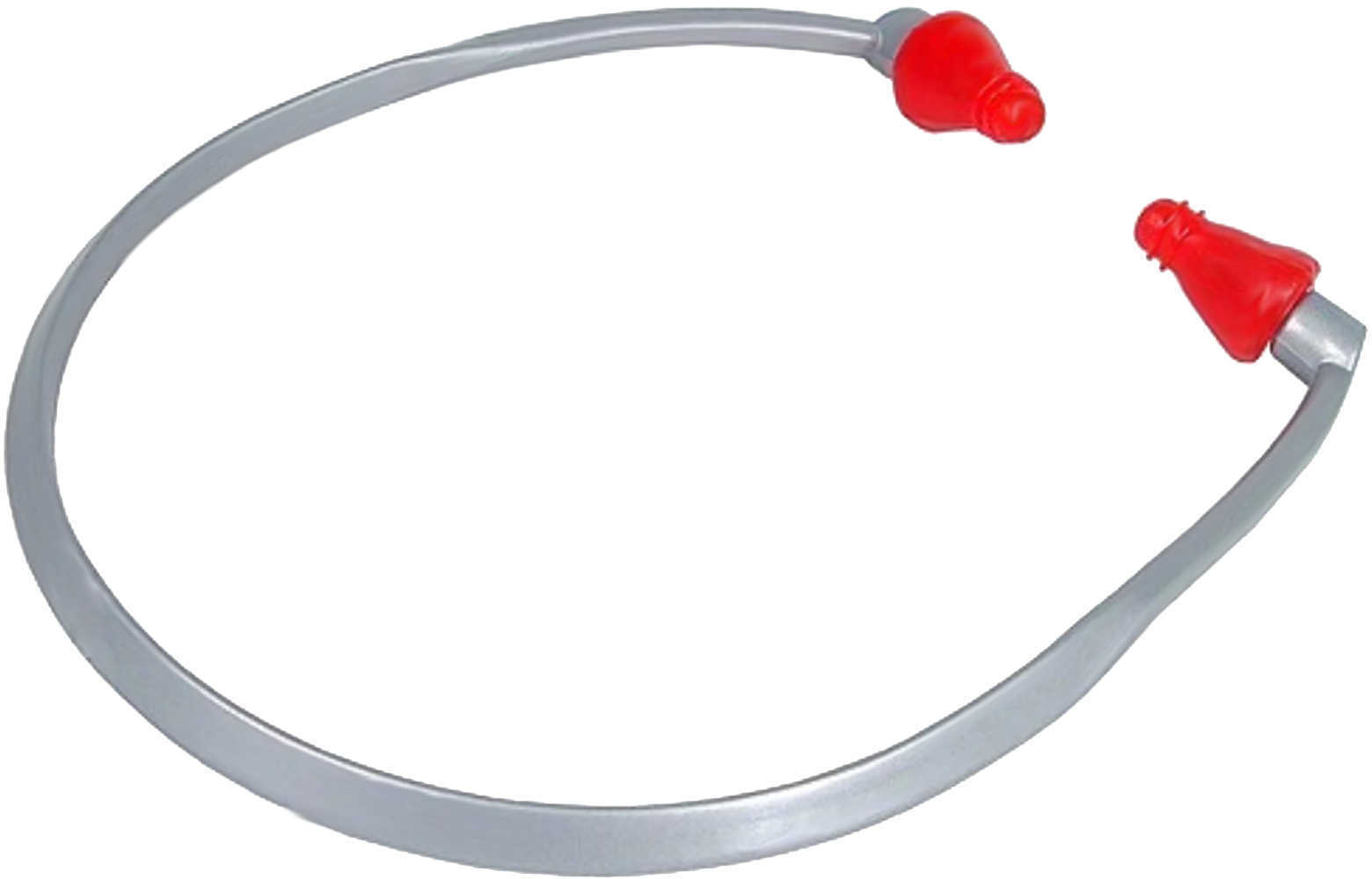 Radians Rb1150 Rad-Band 23 Db Behind The Neck Gray Band With Red Jelli Tips Adult