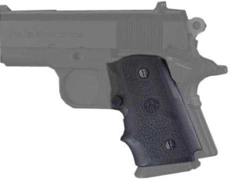 Hogue Grips Rubber Para Ordnance P10 Finger Grooves Black 23000