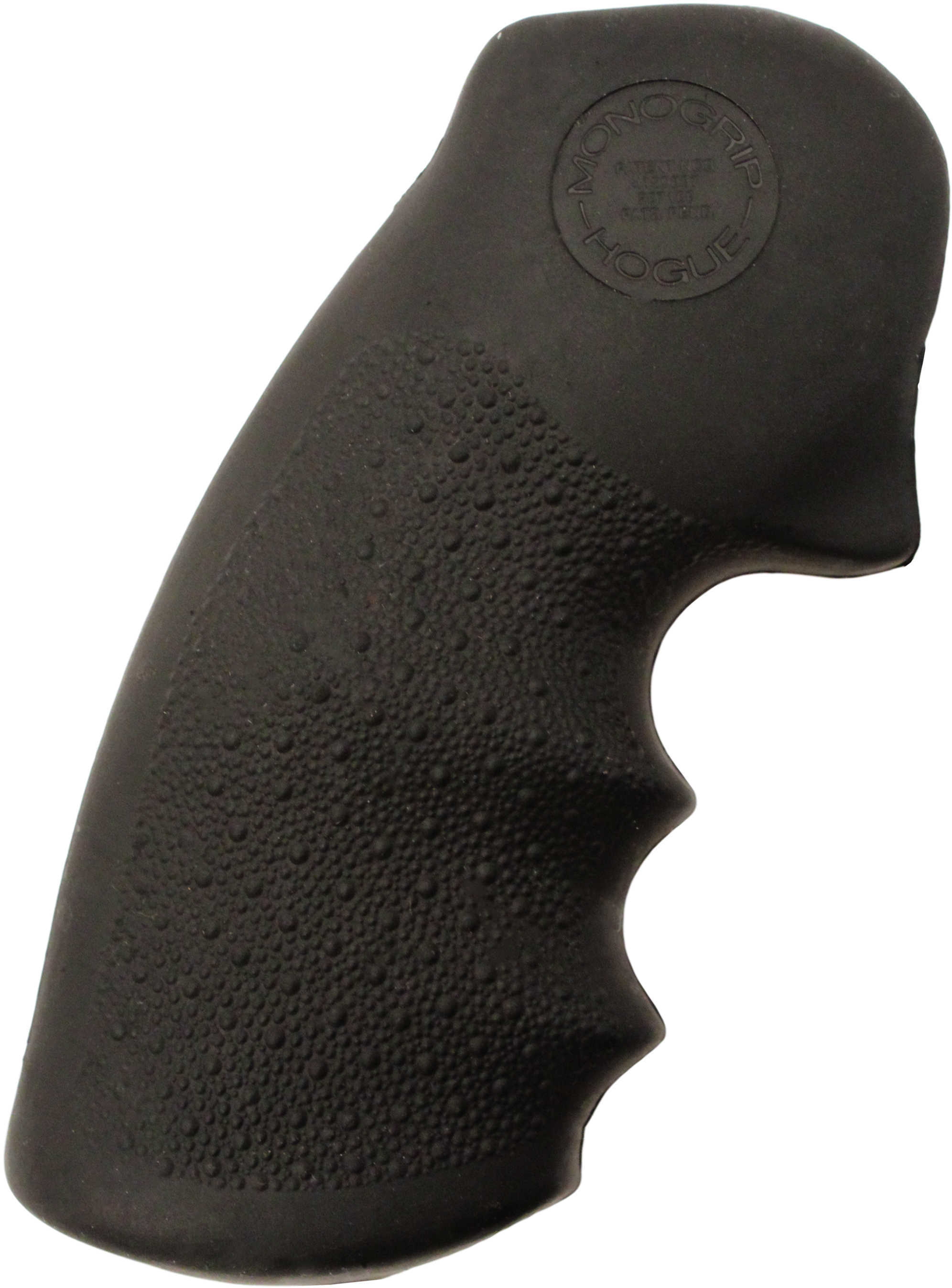 Hogue Grips Monogrip Colt Python Finger Groove Rubber Black 46000
