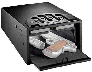 GunVault Deluxe Mini Vault Safe 5.25"x8.25"x12" Digital Keypad Black GV1000C-DLX