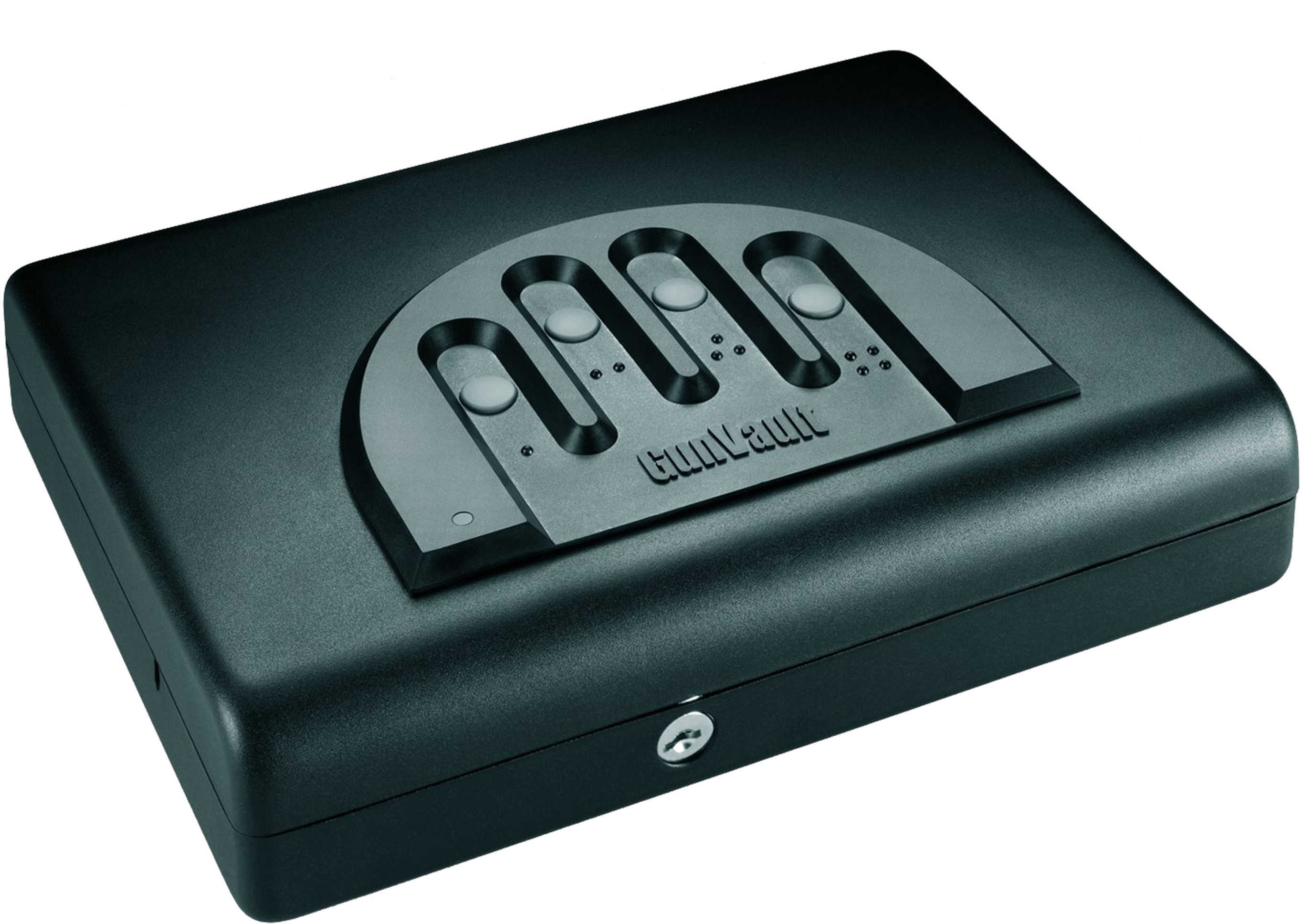 GunVault MicroVault Standard Safe 2.5"x8.5"x11" Digital Keypad Black MV500-STD