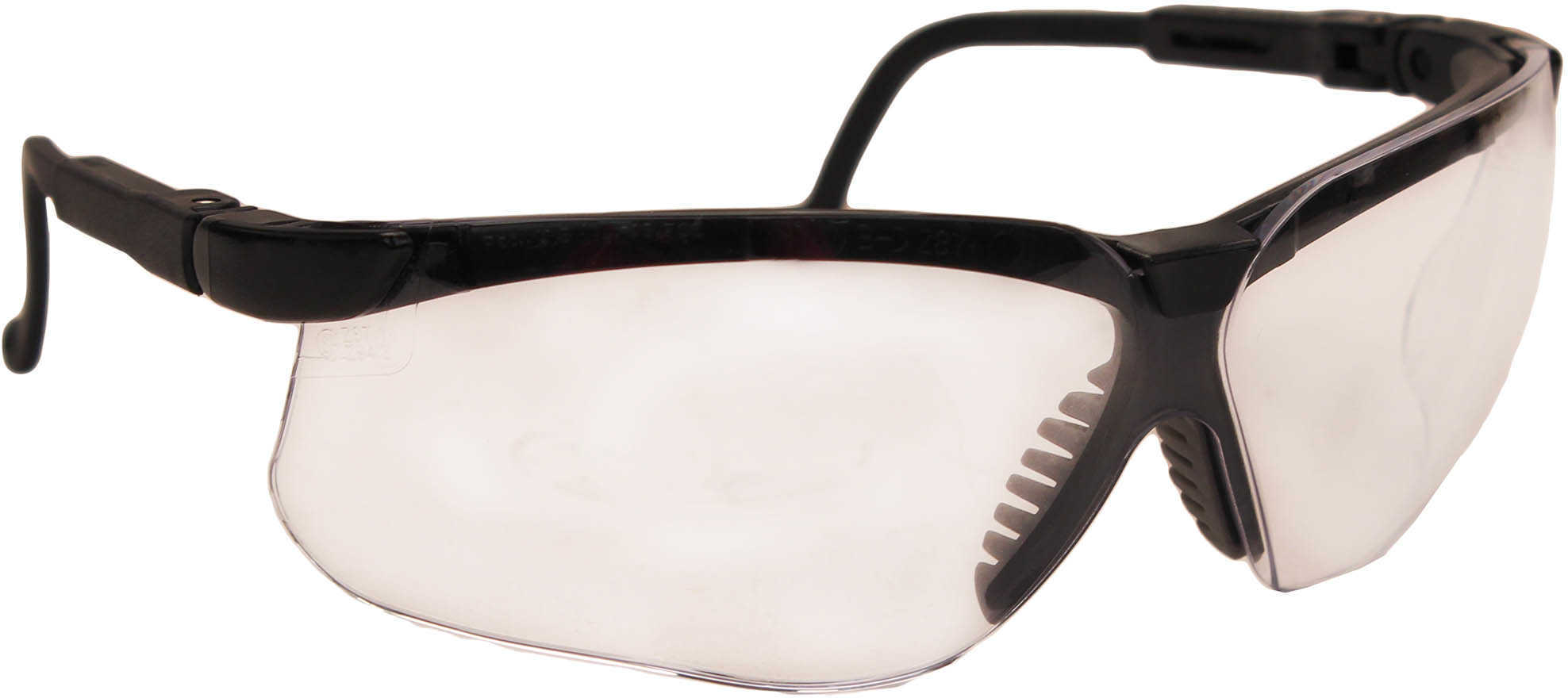 Howard Leight Genesis Glasses Black Frame Clear Lens R-03570