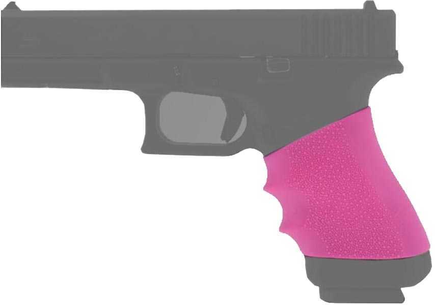 Hogue Grips HandAll Universal Full Size Sleeve Fits Many Semi Auto Handguns Pink 17007