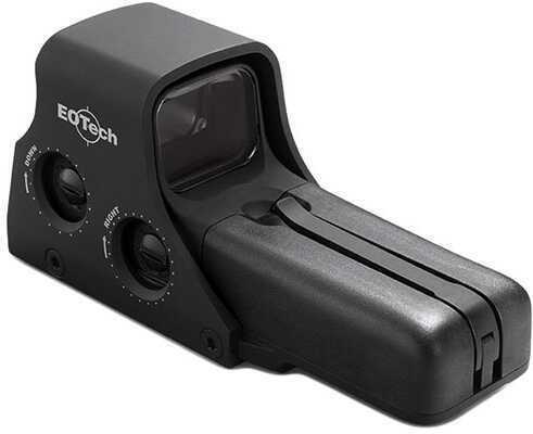 EOTech 512 Holographic Sight Red 68 MOA Ring with 1-MOA Dot Reticle Rear Button Controls Black Finish 512.A65