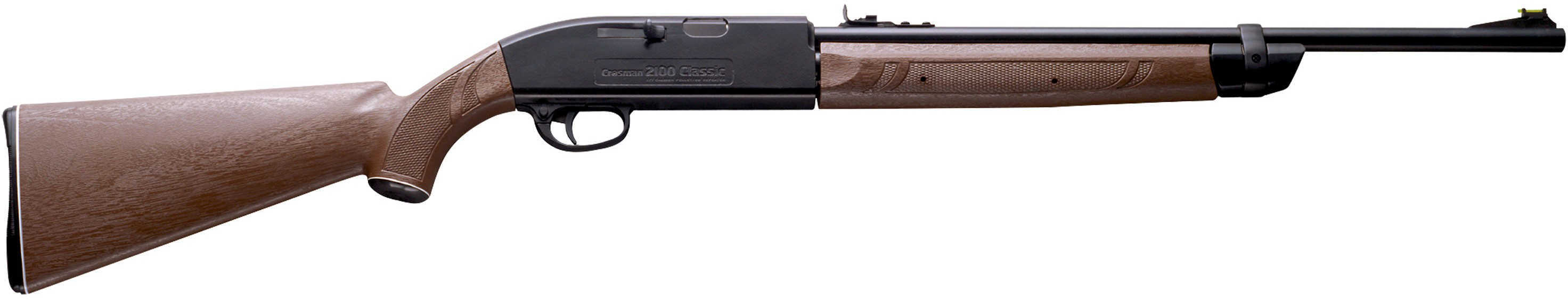 Crosman Model 2100 Classic .177 Pellet 20" Black Synthetic Wood Stock Pump Single Shot 755 Feet Per Second 2100b