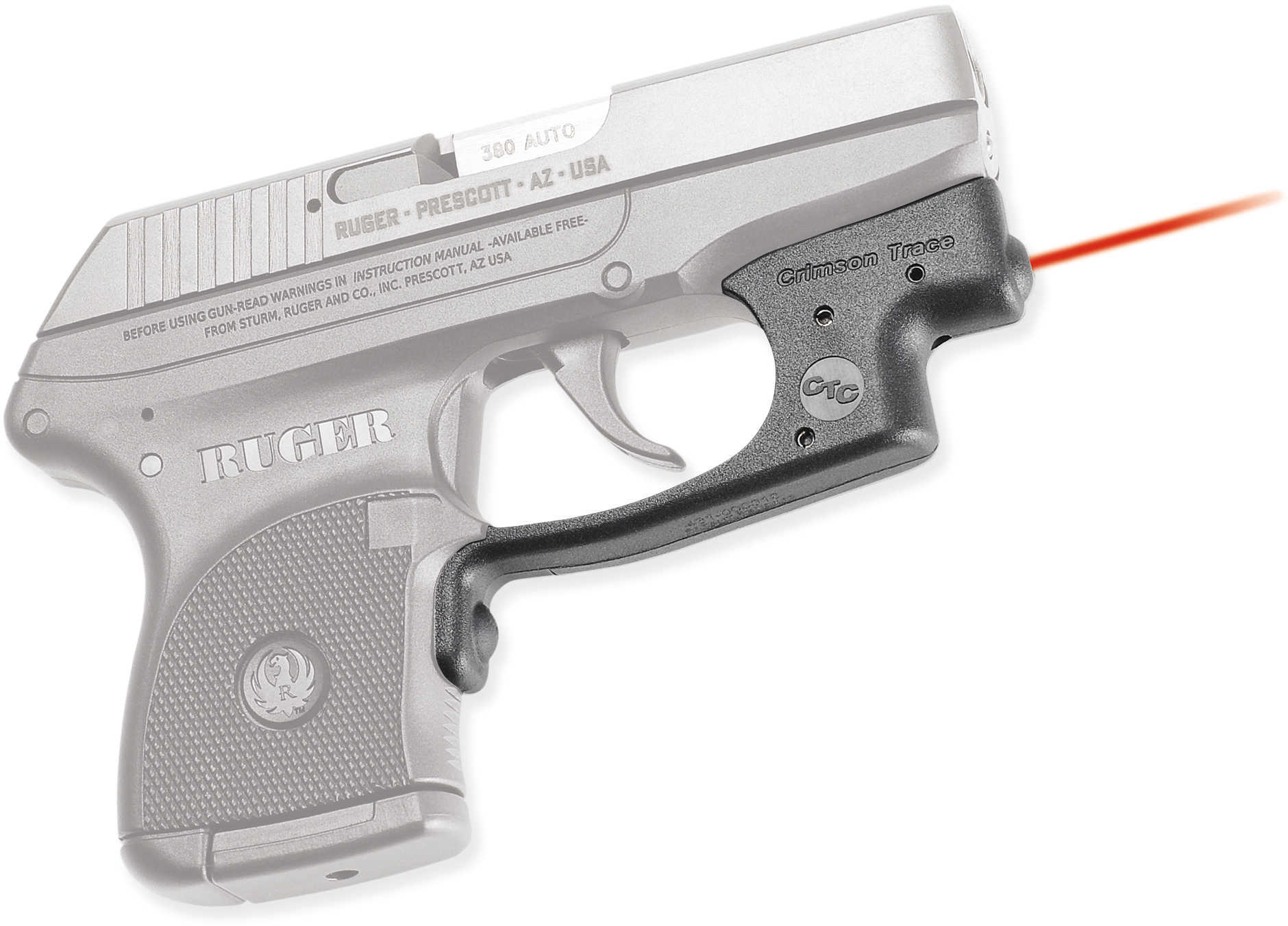 Crimson Trace Corporation Defender LaserGrip Fits Ruger® LCP Front Activated