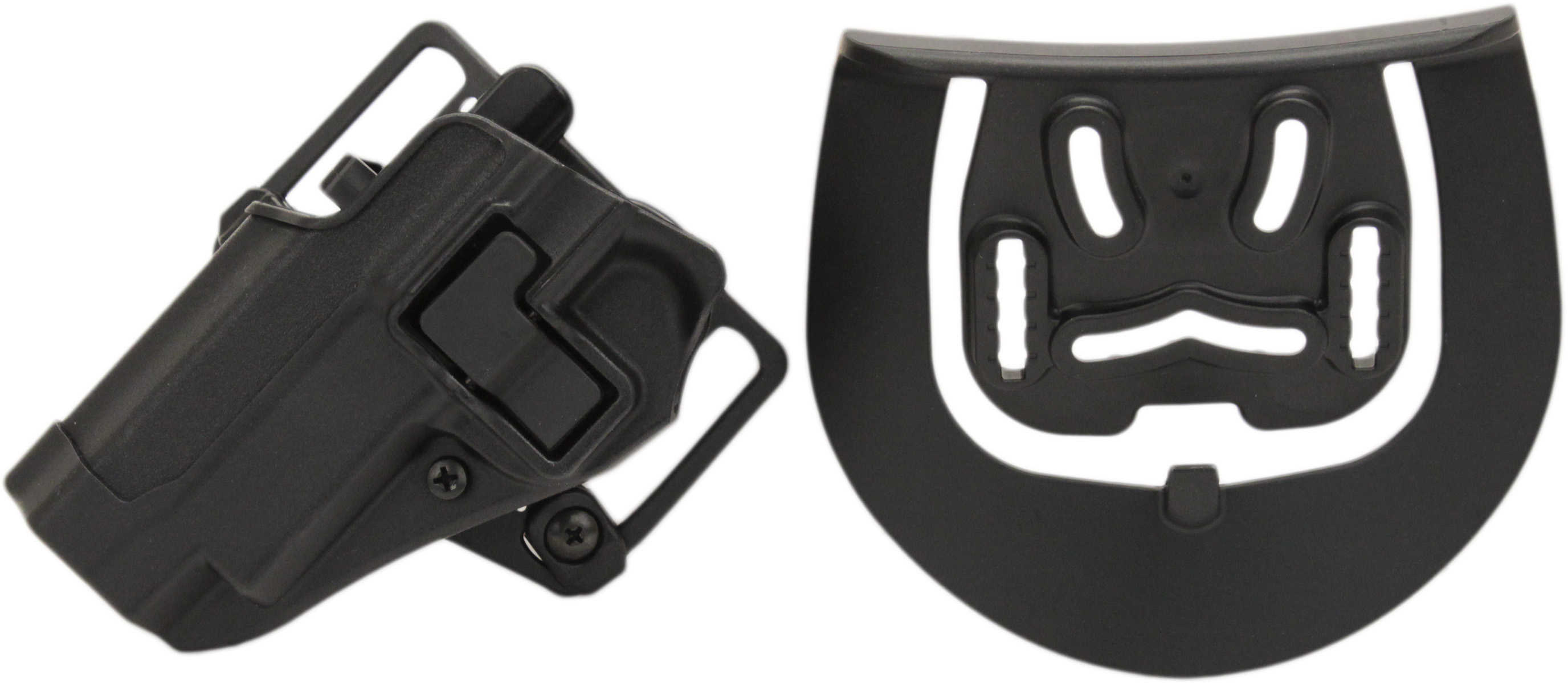 Blackhawk CQC Serpa Belt Holster Left Hand 5900/4000 Series. Incl TSW - Carbon Fiber