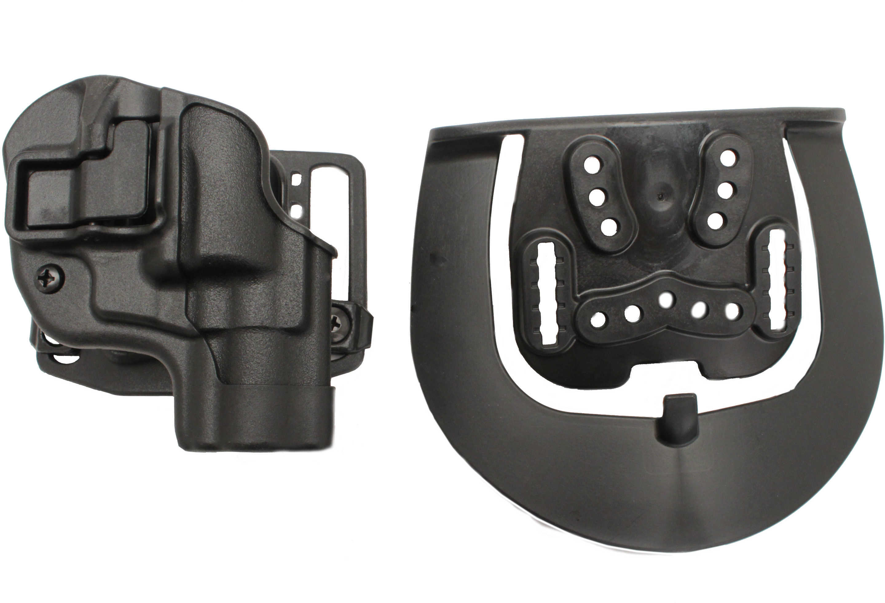 BLACKHAWK! CQC SERPA Holster With Belt and Paddle Attachment Fits J Frame 2" Barrel Right Hand 410520BK-R
