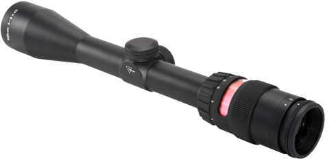 Trijicon 200010 AccuPoint 3-9x 40mm Obj 33.80-11.30 ft @ 100 yds FOV 1" Tube Black Finish Illuminated Red Triangle Post