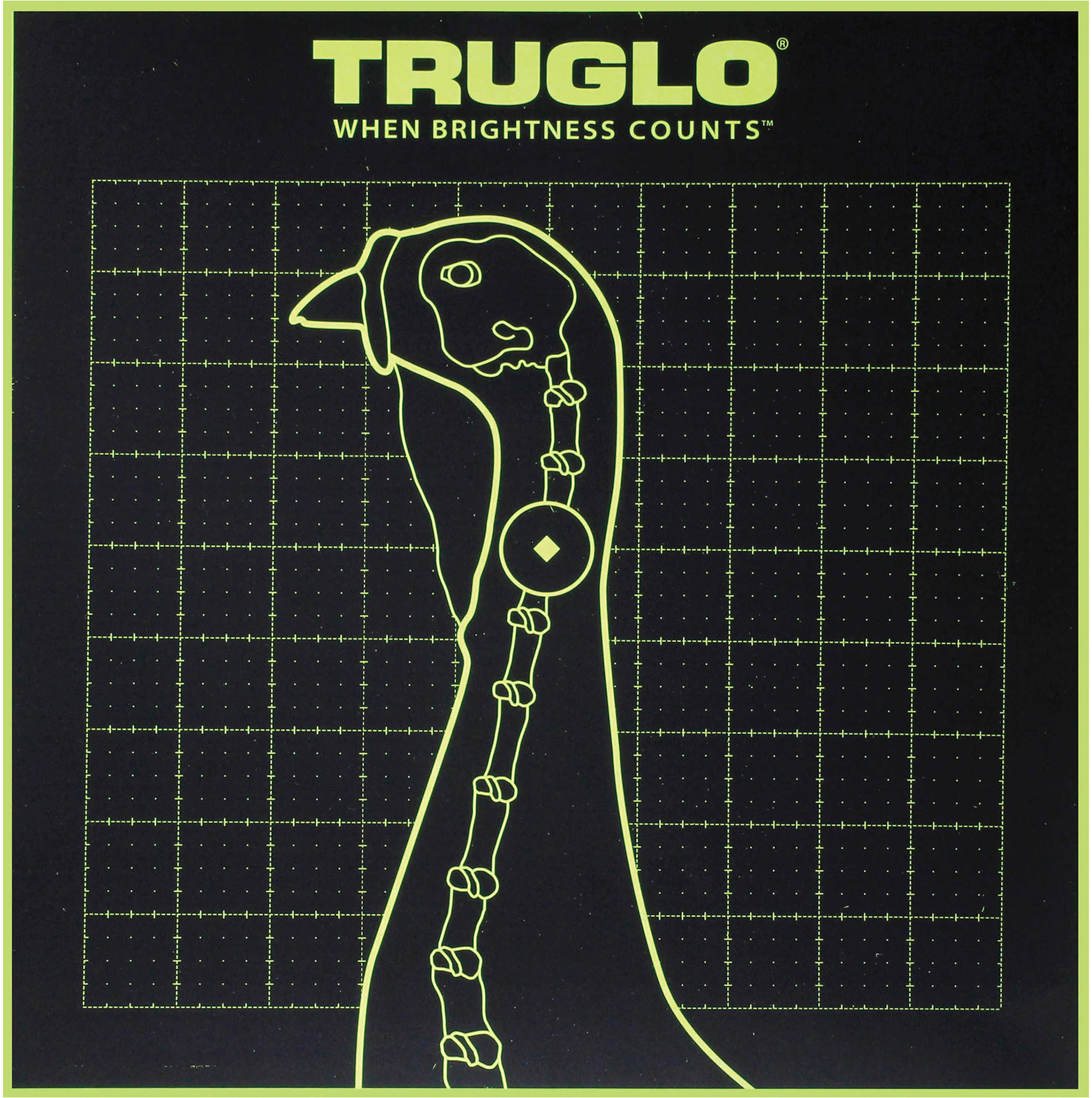 Truglo TG12A6 Tru-See Self-Adhesive Paper 12" x 12" Turkey Black/Green 6 Pack