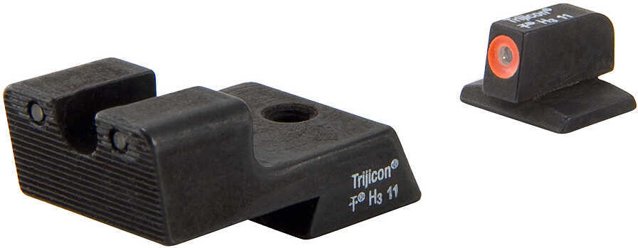 Trijicon Night Sights HD CLT 1911 Novak Orange