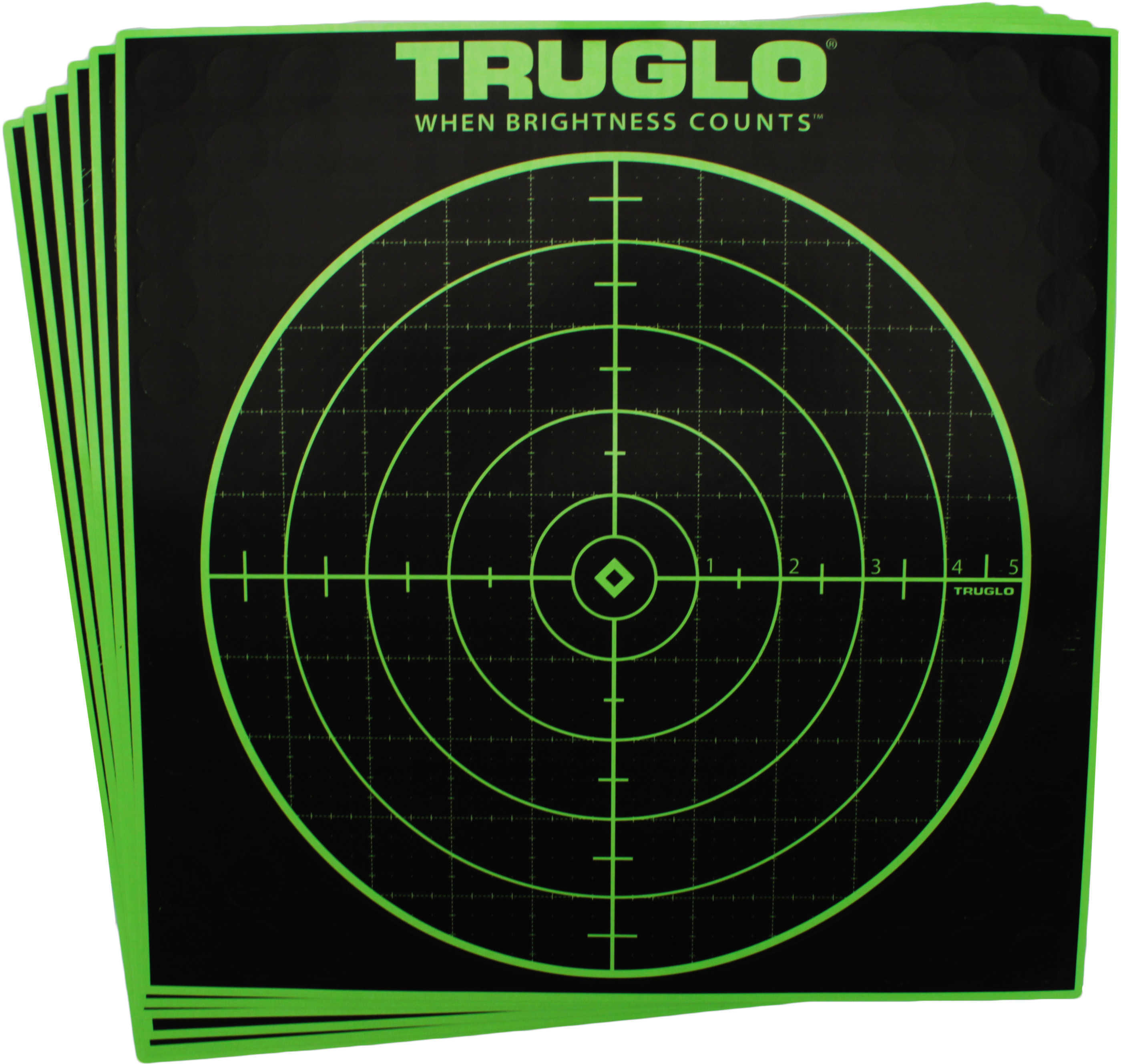 Truglo TRU-See Targets 100 Yard 12X12" 6Pk