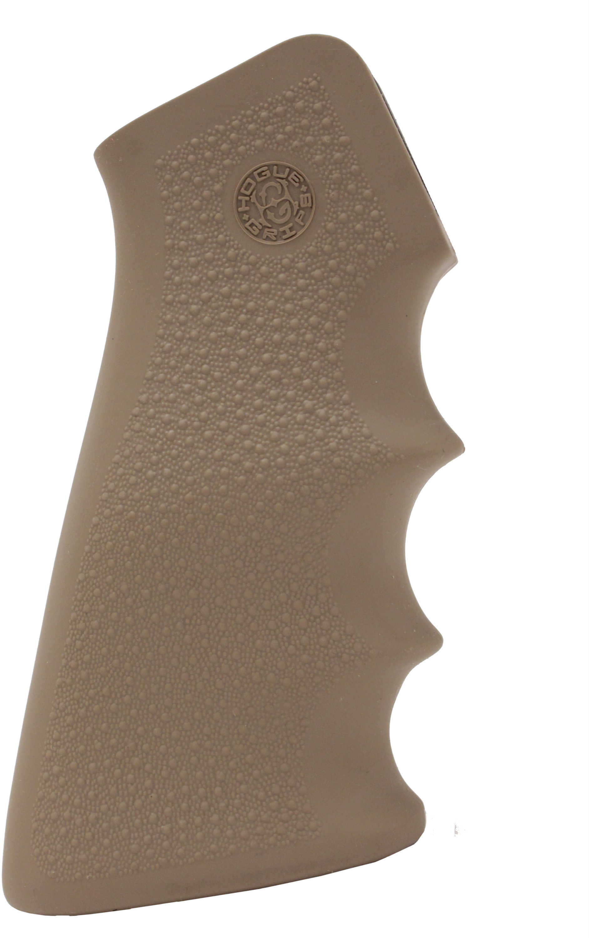 Hogue 15003 AR-15 Overmolded Rubber Grip W/Finger Grooves Matte Desert Tan