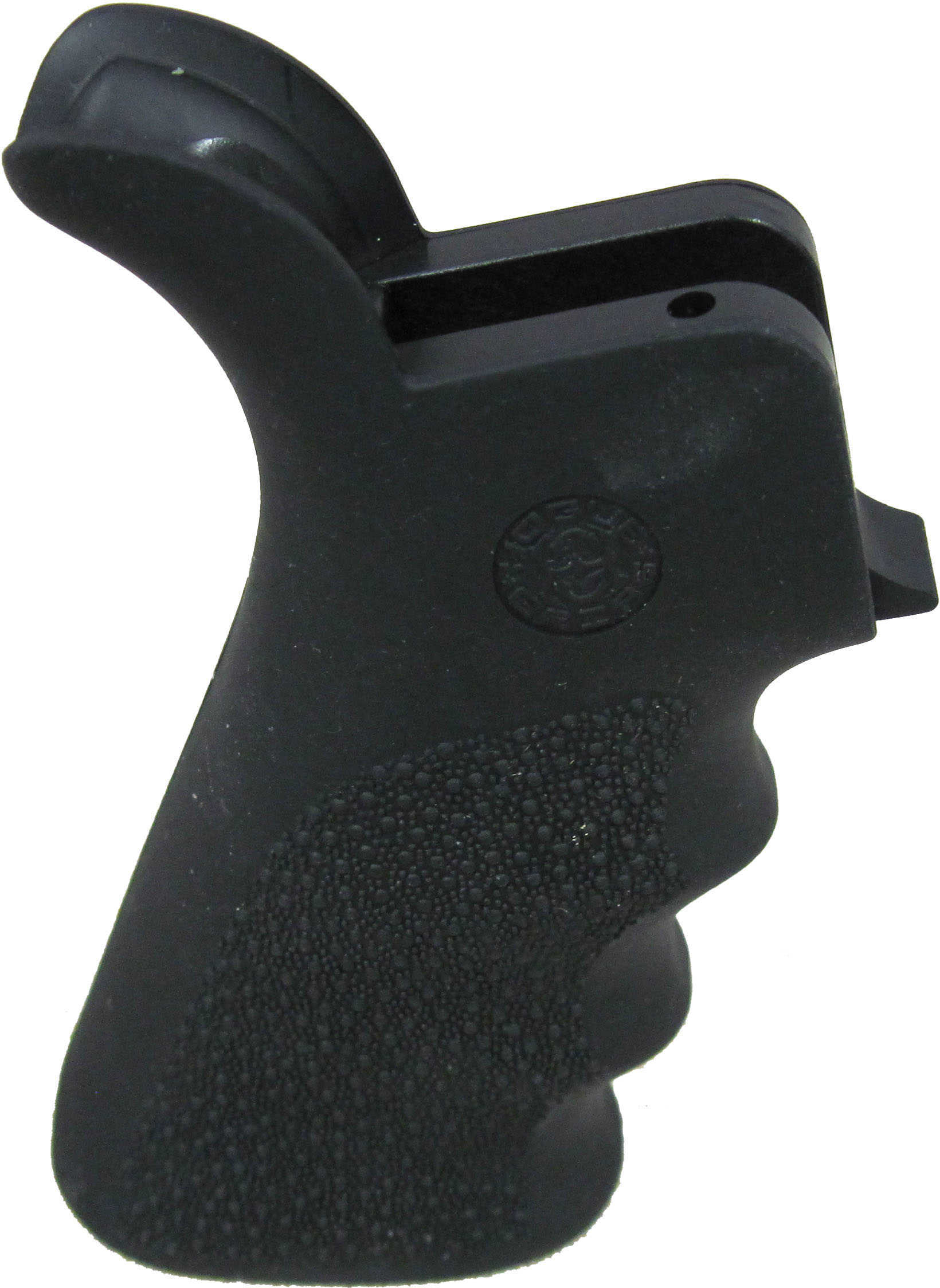 Hogue 15020 AR-15 Rubber Grip Beavertail W/Finger Grooves Matte Black