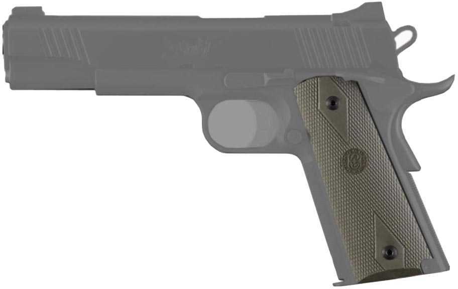 Hogue Colt Government Grips .45 1911 Rubber-img-1