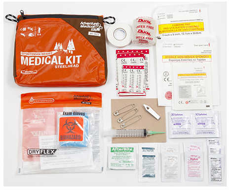 Adventure Medical Kits 01050386 Sportsman Steelhead Kit Orange