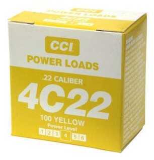 DT 22 Caliber Blank Power Loads Yellow 100Pk