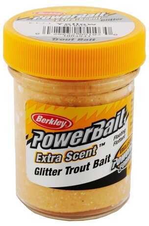Berk Power Yellow GLITR Trout Bait