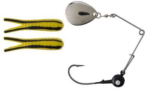 Johnson Beetle Spin Value Pack 1/4Oz Yellow Black Stripes Md#: BSVP1/4YBS
