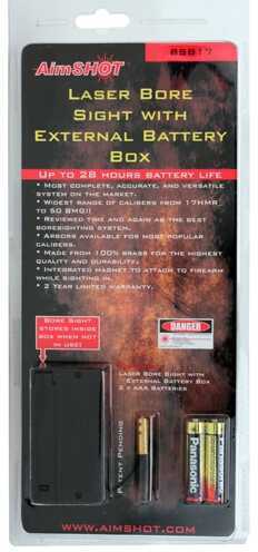 Aimshot Laser Bore Sight 17HMR W/ Ext Battery Box
