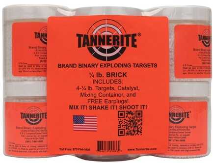 Tann 1/4 Brick 4 Pack Of 1/4 Lb Targets