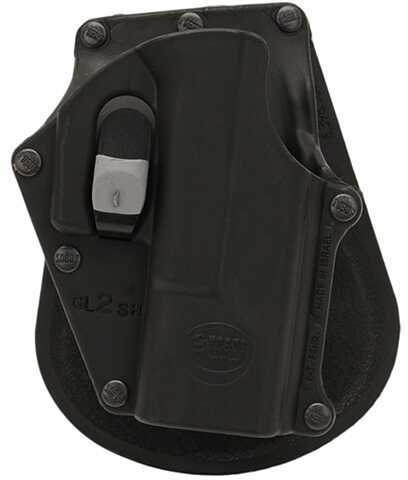 Fobus GL2DPH Digit Path Belt Paddle for Glock 17/19/22/23/31/32/34/35 Plastic Black