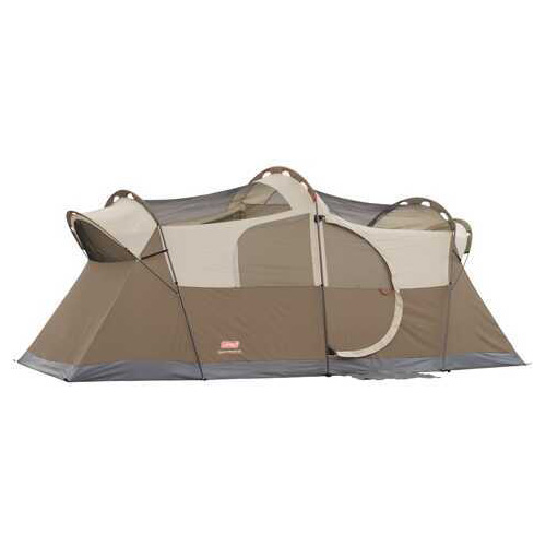 Coleman Weathermaster 10 Tent 17x9 Ft Brwn/Tan/Bl 2000001598