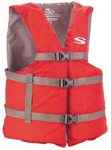Stearns Pfd 2001 Cat Adult Boating Uni Red 3000004474