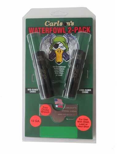 Carlson's Waterfowl 12 Gauge 2 Pack Browning Invector DS Md: 07650