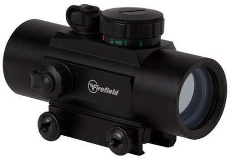 Firefield FF26008 Agility 1x 30mm Illuminated 4 Pattern Red/Green CR2032 Lithium Black Matte                            