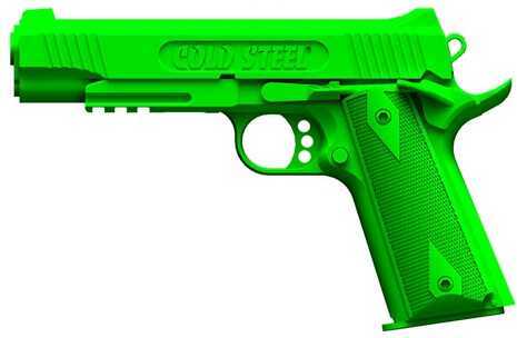 Cold Steel 1911 Demonstrator Gun Polypropylene Green Pistol Trainer Hammer Down, Safety Off 92RGC11