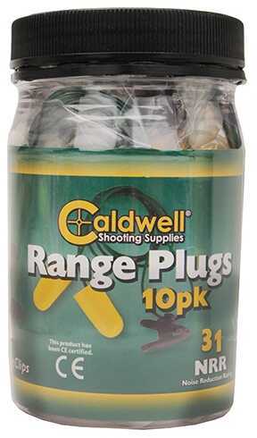 Caldwell Range Plugs W/ Cord 10 Pk (12)