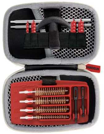 AVID Gun Boss Cleaning Kit For.22 .357 .38 9mm .40 .45 Caliber Firearms T-Handle Brushes Jags Slotted Tips Patches Compa