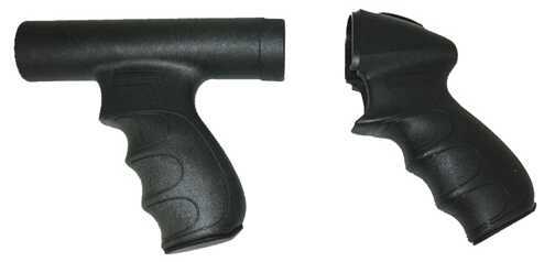TacStar Front And Rear Shotgun Grip Set, Fits Rem 870, Black Finish 1081149