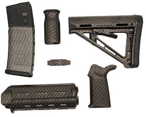 AR-15 Mdi Magcom08-Cf Magpul Kit Carbon Fiber