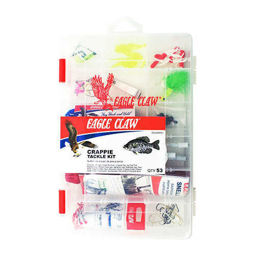 Eagle Claw Crappie Tackle Kit W/Utility Box TK-CRPPE1