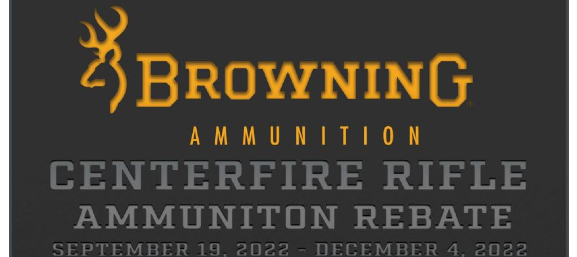 Image for news headline - Browning .223 FMJ Ammo Rebate 2022