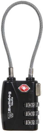 Bulldog Single Pack TSA Lock Steel Cable Model: BD8022