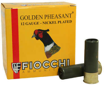 12 Gauge 2-3/4" Nickel-Plated Lead 7-1/2  1-3/8 oz 25 Rounds Fiocchi Shotgun Ammunition