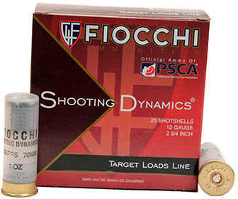 12 Gauge 2-3/4" Lead #8  1 oz 10 Rounds Fiocchi Shotgun Ammunition