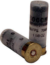 12 Gauge 2-3/4" Nickel-Plated Lead #9  1-1/8 oz 25 Rounds Fiocchi Shotgun Ammunition